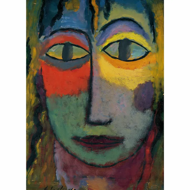 Boutiques de musées Affiche Alexei von Jawlensky - Tête de femme "Méduse" Hot