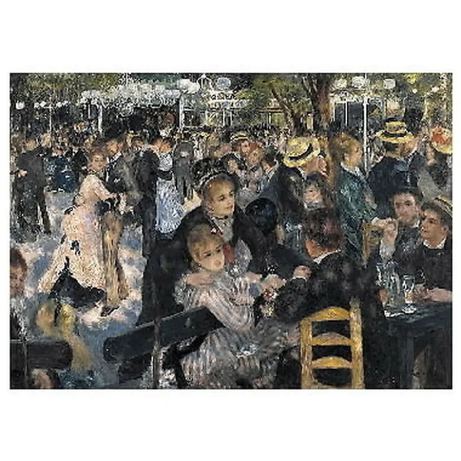 Boutiques de musées Affiche Auguste Renoir - Bal du moulin de la Galette Hot