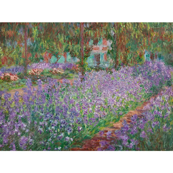 Affiches Et Reproductions<Boutiques de musées Affiche Claude Monet - Le Jardin de l'artiste à Giverny, 1900