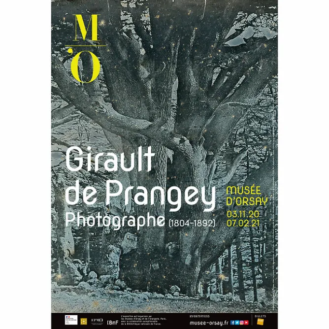 Affiches Et Reproductions<Boutiques de musées Affiche de l'exposition - Girault de Prangey photographe (1804-1892)