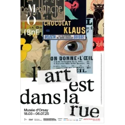 Affiches Et Reproductions<Boutiques de musées Affiche de l'exposition l'Art dans la rue