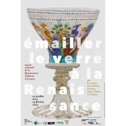 Boutiques de musées Affiche de l'exposition - Émailler le verre à la Renaissance - 40 x 60 cm Best