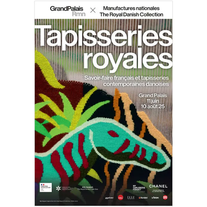Boutiques de musées Affiche de l'exposition Tapisseries royales. Savoir-faire français et tapisseries contemporaines danoises Clearance