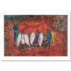 Affiches Et Reproductions<Boutiques de musées Affiche Marc Chagall - Abraham et les trois anges - 50 x 70 cm