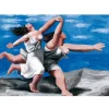 Affiches Et Reproductions<Boutiques de musées Affiche Pablo Picasso - Deux femmes courant sur la plage
