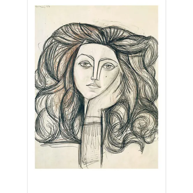 Affiches Et Reproductions<Boutiques de musées Affiche Pablo Picasso - Portrait de Françoise