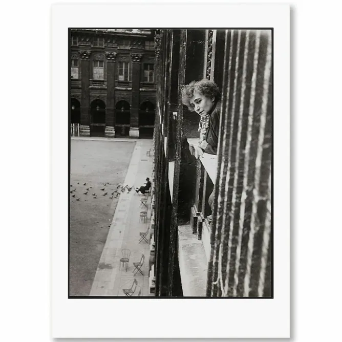 Boutiques de musées Affiche Pierre Jahan - Colette à la fenêtre de son appartement Best
