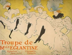 Boutiques de musées Affiche : Troupe de Mademoiselle Eglantine (panneaux aluminium) Outlet