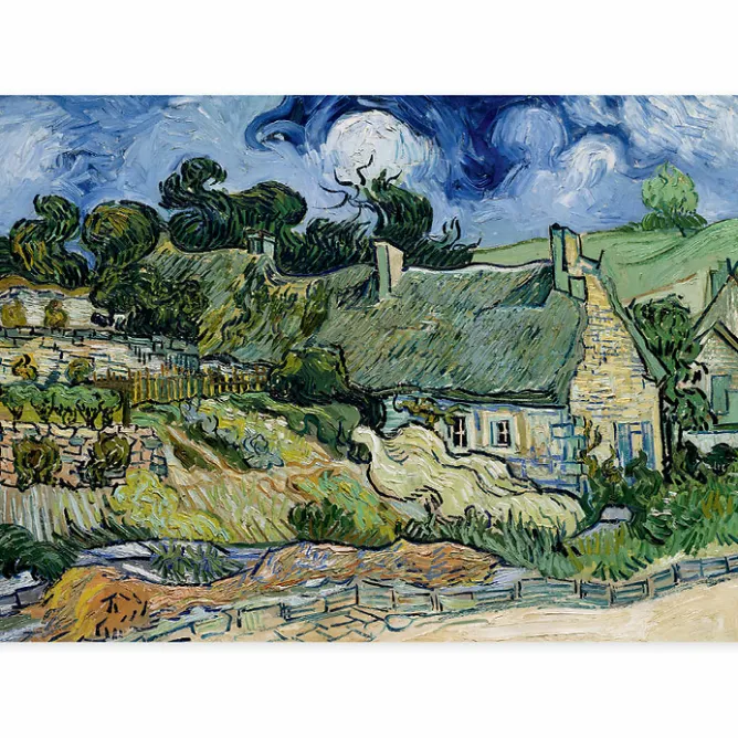 Affiches Et Reproductions<Boutiques de musées Affiche Vincent Van Gogh - Chaumes de Cordeville à Auvers-sur-Oise, 1890 - 50x70cm