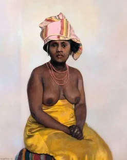 Boutiques de musées Africaine (toiles encadrées) Sale