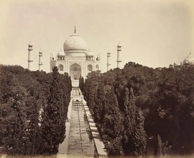 Affiches D'Art|Toiles Sans Cadre<Boutiques de musées Agra. Le Taj Mahal, 1863-1870 (affiches d'art)