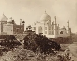 Boutiques de musées Agra. Le Taj Mahal, 1870-1880 (panneaux aluminium)