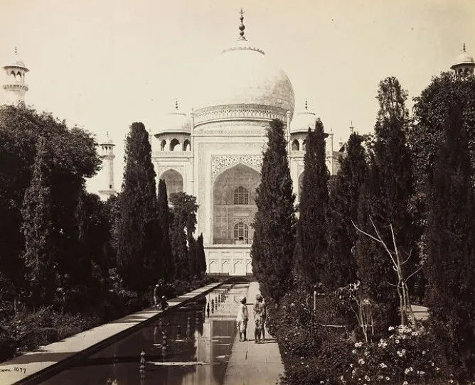 Toiles Encadrées|Affiches D'Art Encadrées<Boutiques de musées Agra. Le Taj Mahal, 1863-1870 (toiles encadrées)