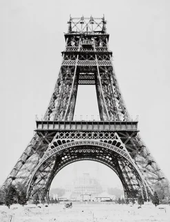 Panneaux Aluminium|Panneaux Acryliques<Boutiques de musées Album sur la construction de la Tour Eiffel (panneaux aluminium)