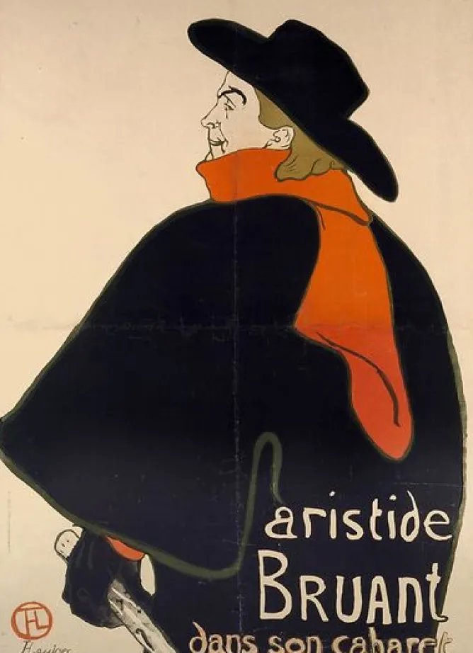 Affiches D'Art Encadrées|Toiles Sur Châssis<Boutiques de musées Aristide Bruant dans son cabaret (affiches d'art encadrées)