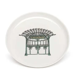 Boutiques de musées Assiette à dessert Métropolitain 18 cm - Marin Montagut Outlet