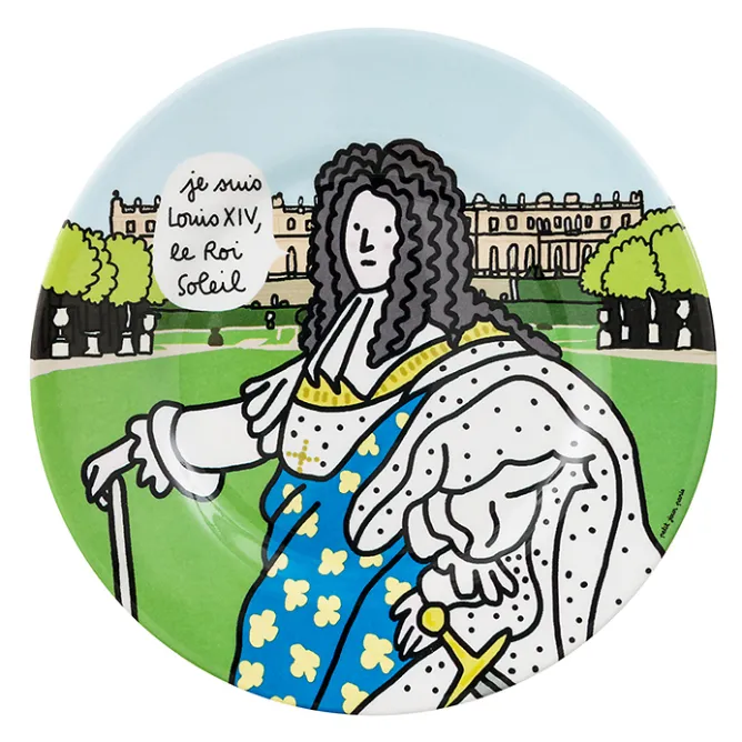 Vaisselle Enfant|Art De La Table<Boutiques de musées Assiette Je suis Louis XIV, le Roi Soleil