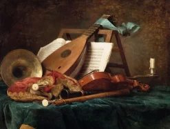 Boutiques de musées Attributs de la musique (affiches d'art) Outlet