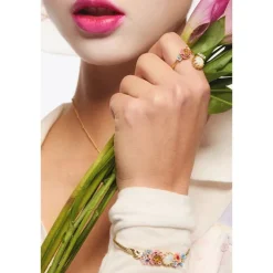 Bagues<Boutiques de musées Bague ajustable Bouquet - Les Néréides