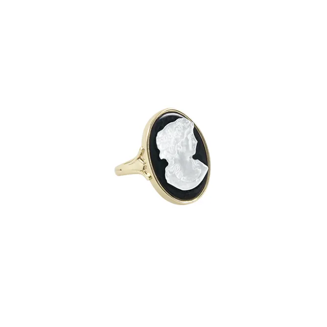 Bagues<Boutiques de musées Bague Camée Flore