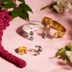 Boutiques de musées Bague du trésor de Rongères - Plaqué or Clearance