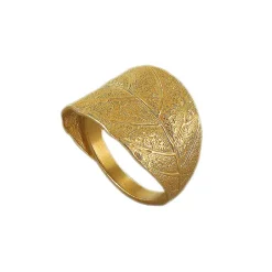Boutiques de musées Bague Feuille de laurier Best