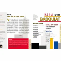 Boutiques de musées Basquiat - Revue DADA N° 159 Sale
