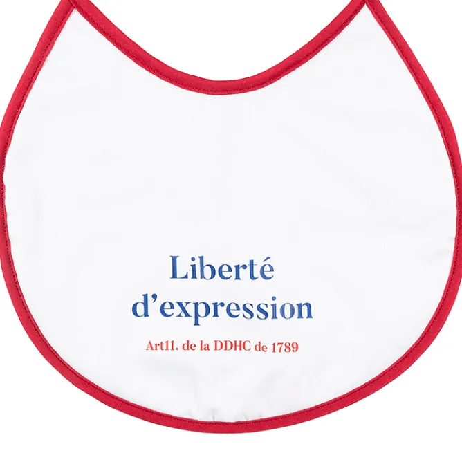 Habits Et Accessoires<Boutiques de musées Bavoir Liberté d'expression - Conseil Constitutionnel