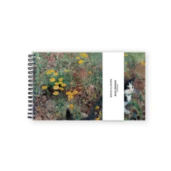 Boutiques de musées Bloc croquis 30 feuilles Bruno Liljefors - Chat sur un pré fleuri, 1887 Sale
