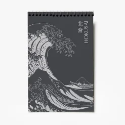 Cahiers Et Carnets<Boutiques de musées Bloc croquis à spirales Hokusai