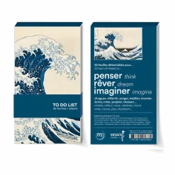 Cahiers Et Carnets<Boutiques de musées Bloc liste Katsushika Hokusai - Sous la grande vague