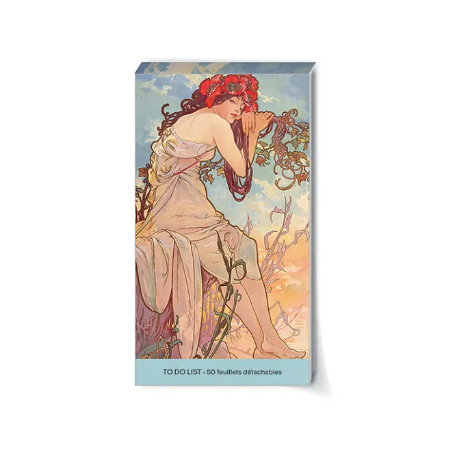 Cahiers Et Carnets<Boutiques de musées Bloc notes Alphonse Mucha - L'été, 1896
