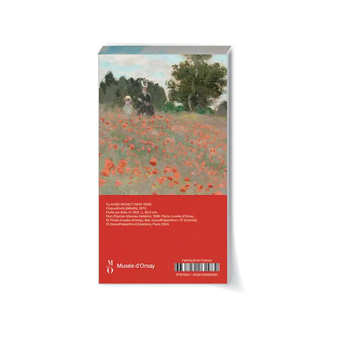 Cahiers Et Carnets<Boutiques de musées Bloc notes Claude Monet - Coquelicots, 1873