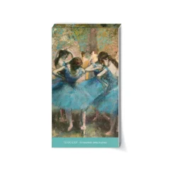 Boutiques de musées Bloc notes Edgar Degas - Danseuses bleues, vers 1890 New