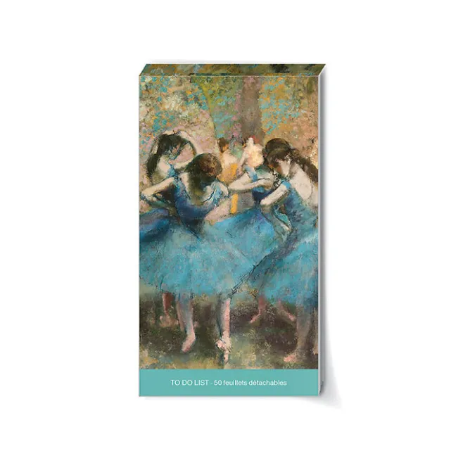 Boutiques de musées Bloc notes Edgar Degas - Danseuses bleues, vers 1890 New