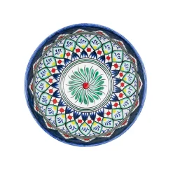 Art De La Maison<Boutiques de musées Bol en céramique Petite fleur Bleu cobalt - Ø 15cm - La maison Ottomane