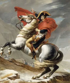 Boutiques de musées Bonaparte, Premier consul, franchissant le Grand Saint-Bernard, 20 mai 1800 (panneaux aluminium)