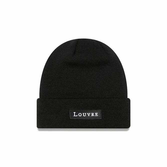 Boutiques de musées Bonnet Logo Louvre Noir - New Era x Louvre Online
