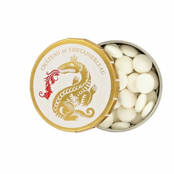 Boutiques de musées Boîte de bonbons saveur menthe - Salamandre - Château de Fontainebleau Sale