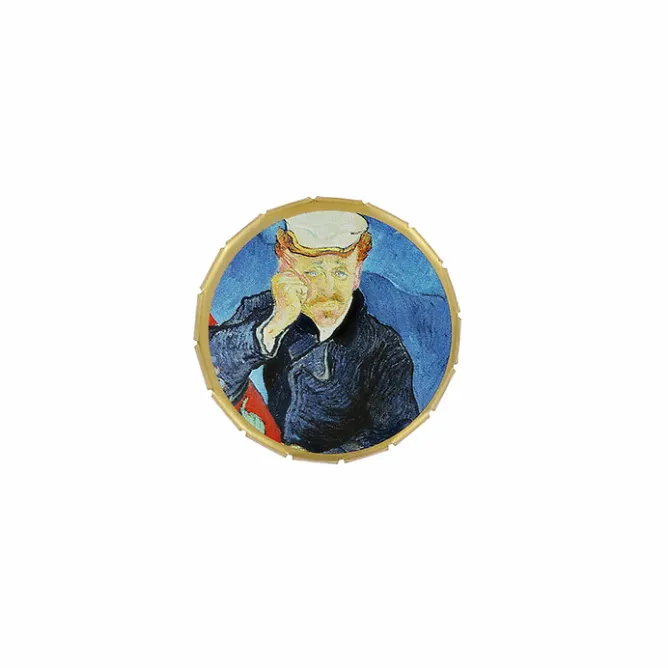 Boutiques de musées Boîte de bonbons saveur menthe Vincent van Gogh - Le Docteur Paul Gachet Clearance