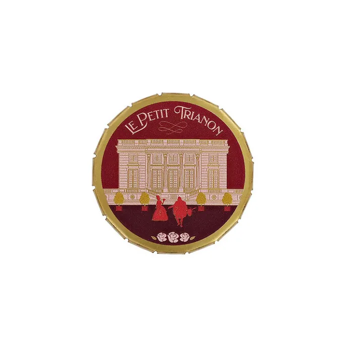 Alimentaire<Boutiques de musées Boîte de bonbons saveur menthe - Le Petit Trianon Rouge