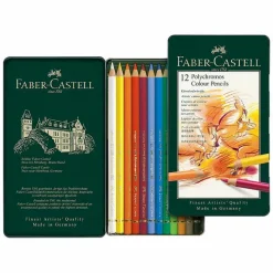 Boutiques de musées Boîte de 12 crayons de couleur Polychromos - Faber-Castell New