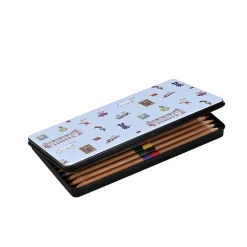Papeterie Jeunesse<Boutiques de musées Boîte de 12 crayons de couleurs duo Simon Superlapin - Musée d'Orsay