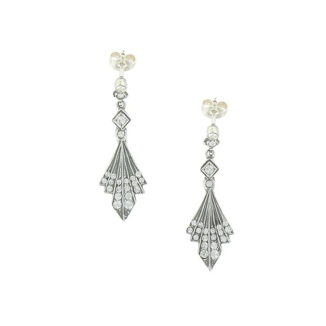Boutiques de musées Boucles d'oreilles Art nouveau Clearance