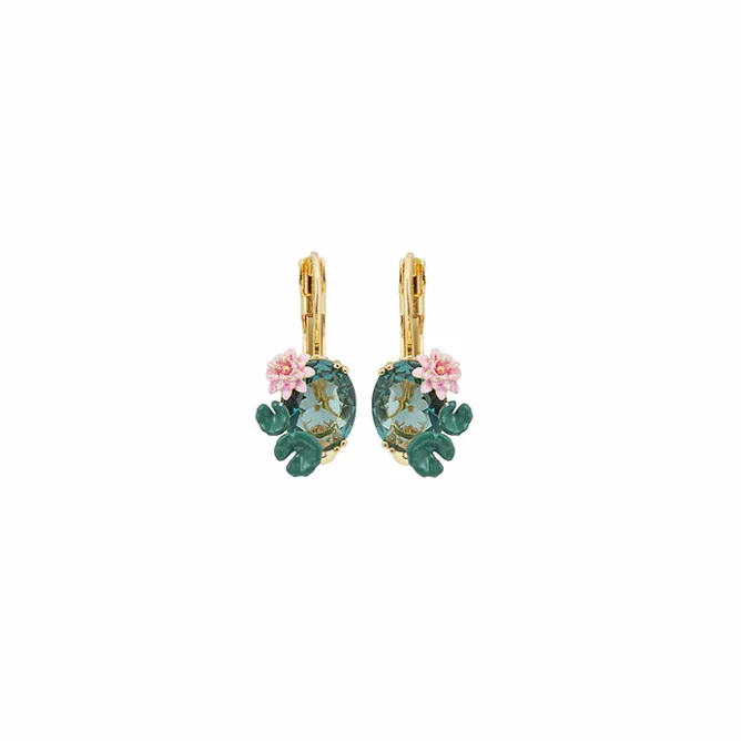 Boucles D'Oreilles<Boutiques de musées Boucles d'oreilles dormeuses Nymphéas - Les Néréides X musée d'Orsay