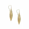 Boutiques de musées Boucles d'oreilles Feuille de laurier Outlet