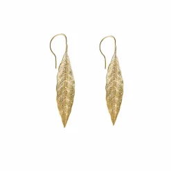 Boutiques de musées Boucles d'oreilles Feuille de laurier Outlet