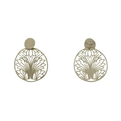 Boutiques de musées Boucles d'oreilles Feuilles d'acanthe New