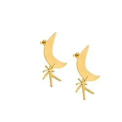 Boucles D'Oreilles<Boutiques de musées Boucles d'oreilles Joan Miró Lune et étoile