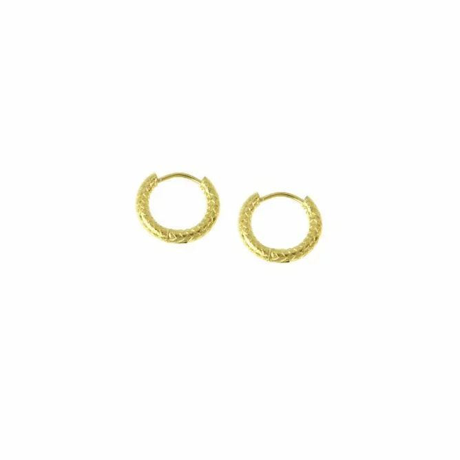 Boutiques de musées Boucles d'oreilles mini créoles Discount